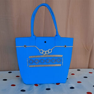 sac à main bleu océan